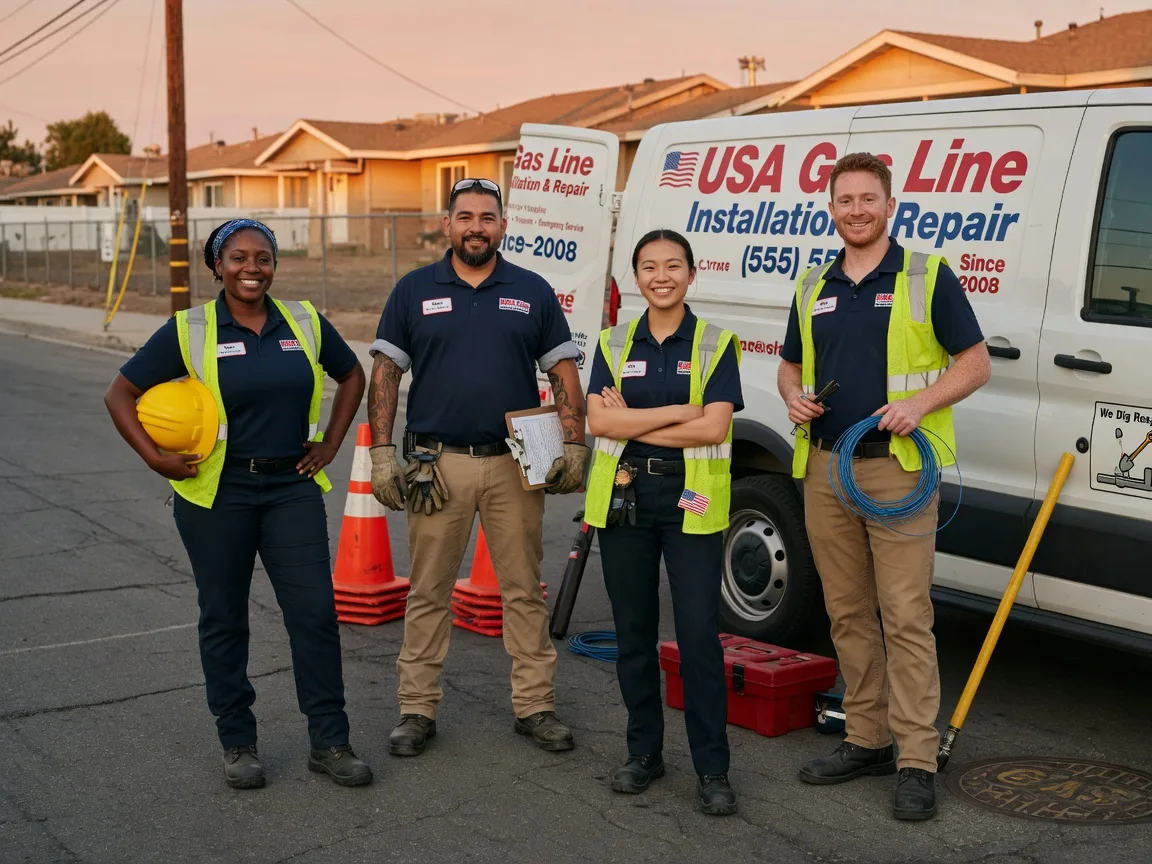 Gas Line Installation company in Lake Milton, OH